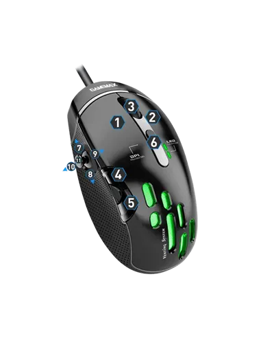 A Tres Click | Mouse Gamer Gamemax GX10 Gravity $&nbsp;282.900 $&nbsp;164.034 Gamemax Teclados y Mouse 
